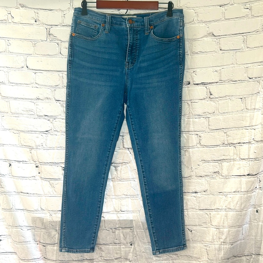 Madewell 10” High Rise Skinny Crop Jeans Size 29 Excellent Condition